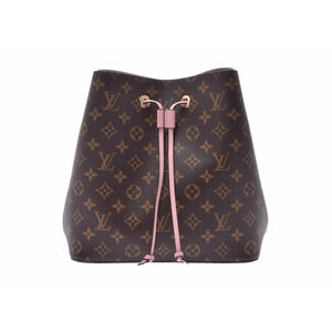 Louis Vuitton Monogram NeoNoe Rose Pink Poudre Leather Shoulder Bag